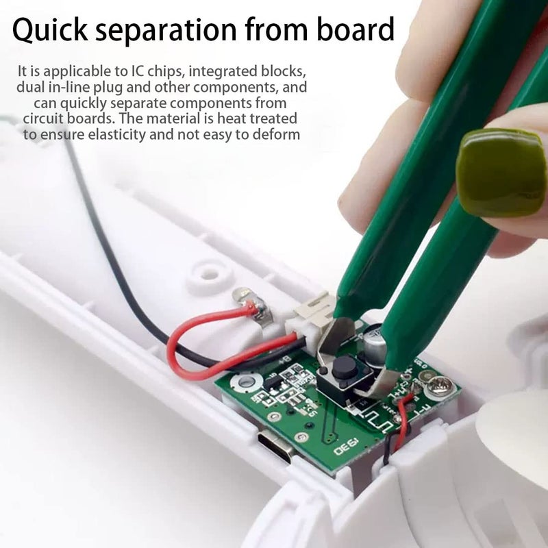 Gikfun Antistatic Clip Pliers Switches Circuit Board PLCC PCB IC Chip Puller Extractor Removal Tool for Arduino (Pack of 2pcs) EK1825x2 - Image 4